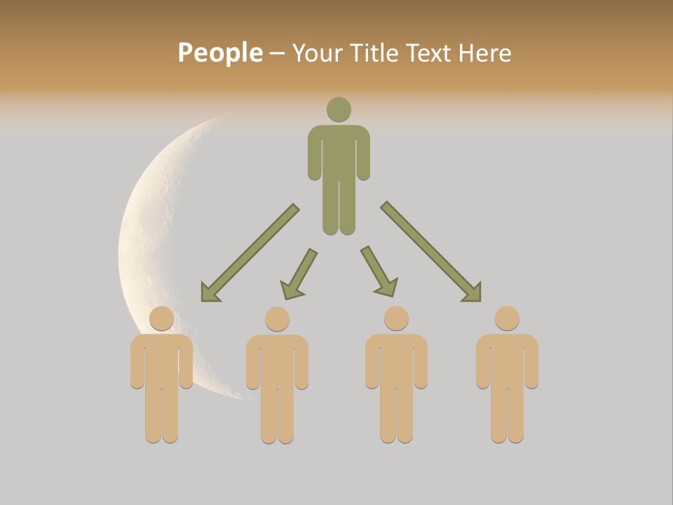 Cyan Nature Gloomy PowerPoint Template