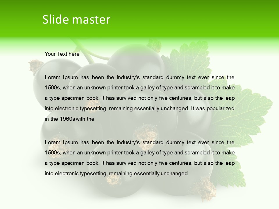 Delicious Beautiful Heap PowerPoint Template