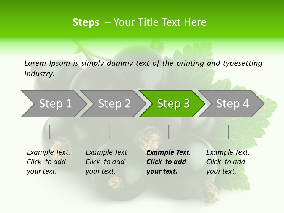 Delicious Beautiful Heap PowerPoint Template