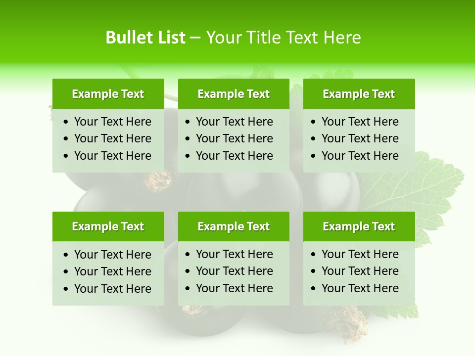 Delicious Beautiful Heap PowerPoint Template
