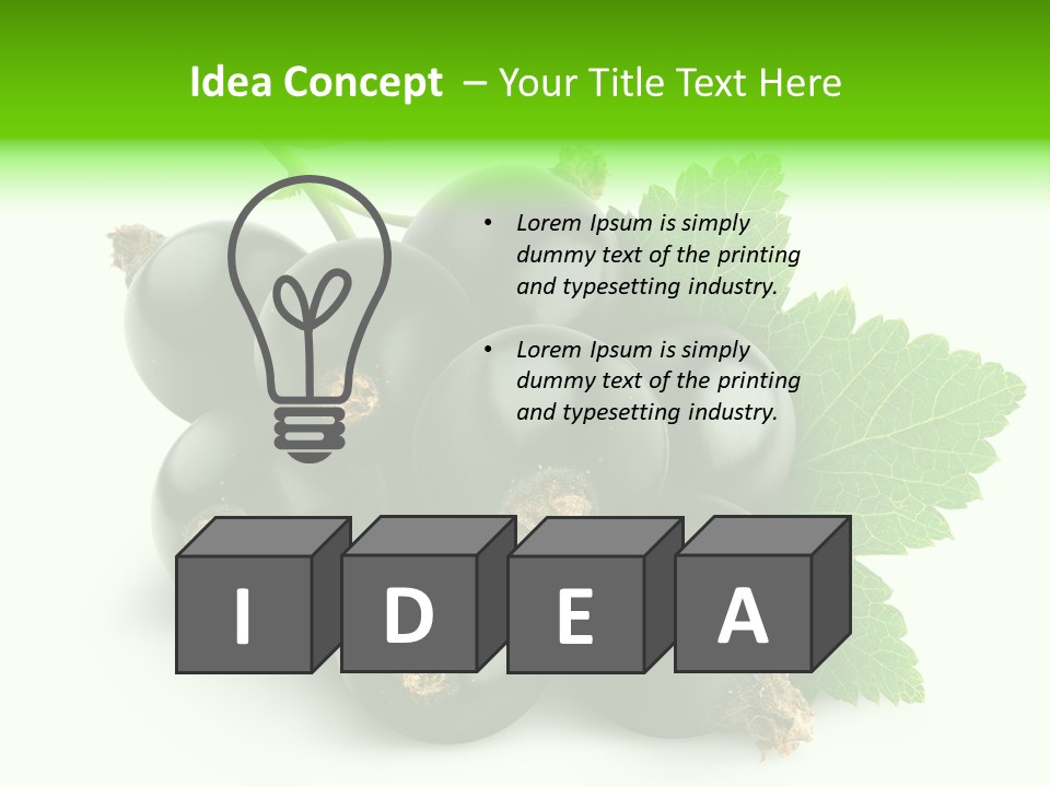 Delicious Beautiful Heap PowerPoint Template