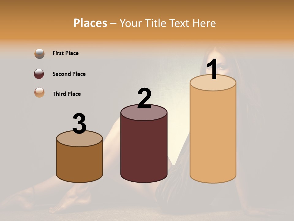 Beauty Legs Full Body Shot PowerPoint Template