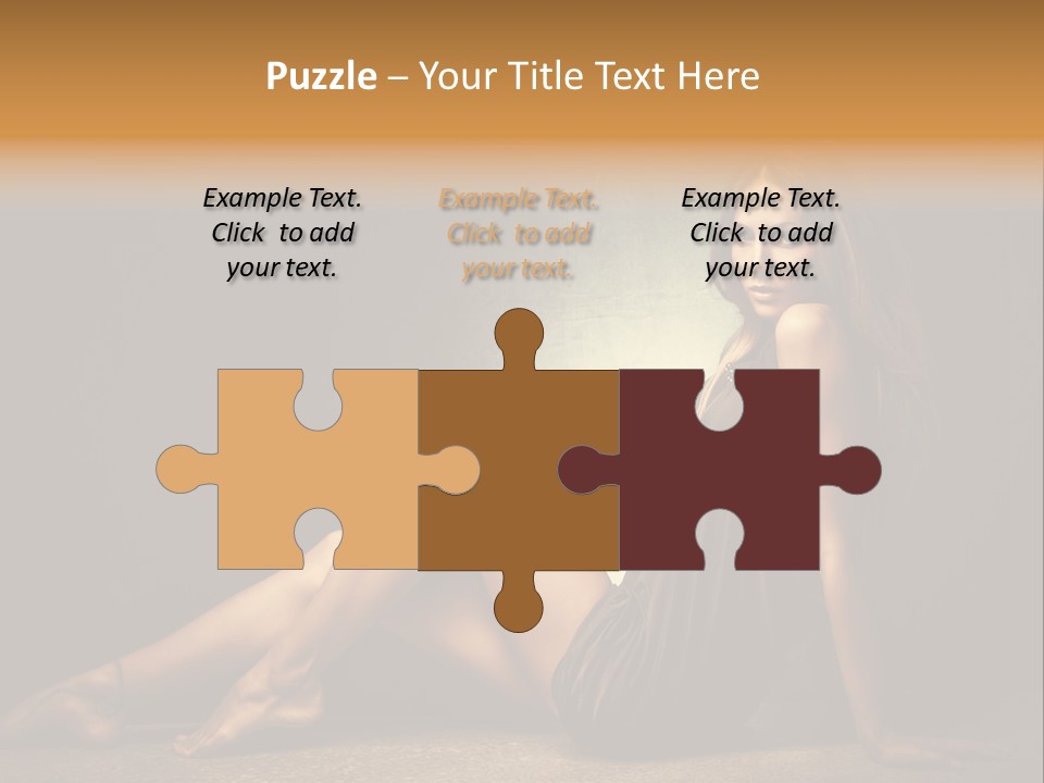 Beauty Legs Full Body Shot PowerPoint Template