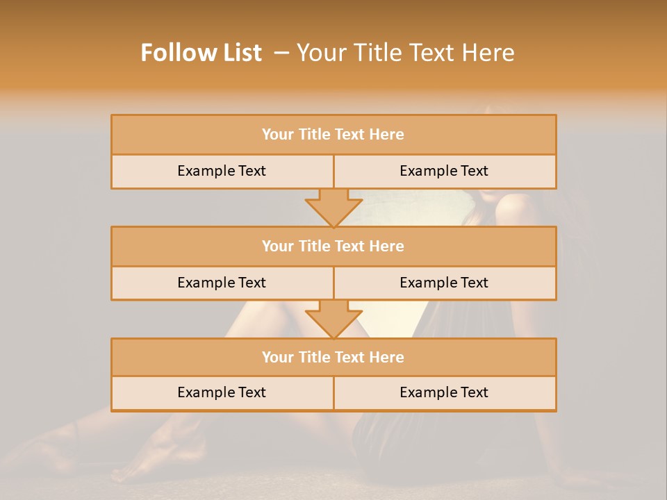 Beauty Legs Full Body Shot PowerPoint Template