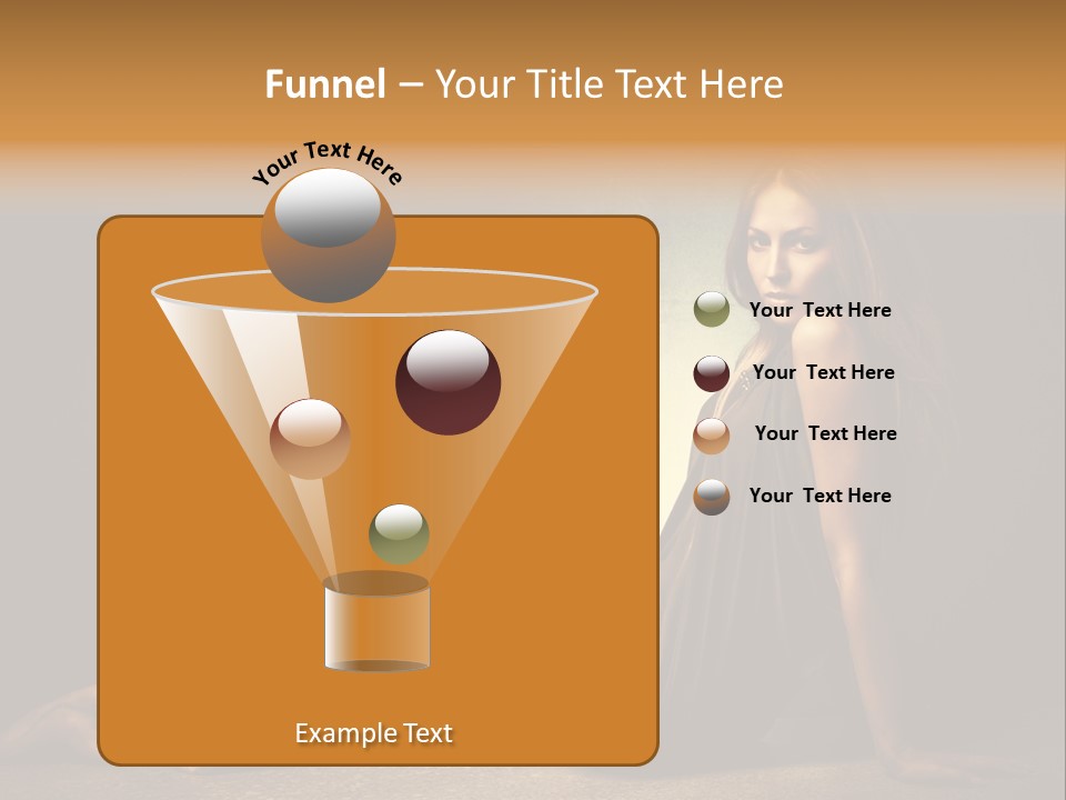 Beauty Legs Full Body Shot PowerPoint Template