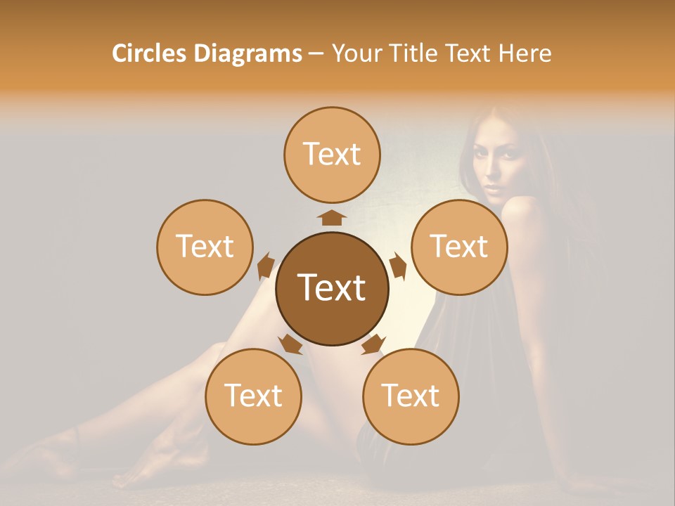 Beauty Legs Full Body Shot PowerPoint Template