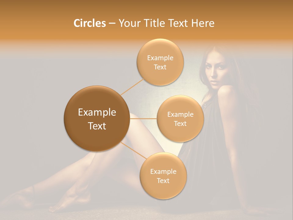 Beauty Legs Full Body Shot PowerPoint Template