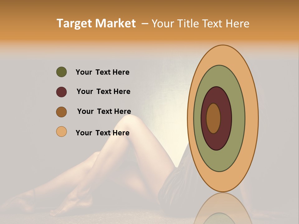 Beauty Legs Full Body Shot PowerPoint Template