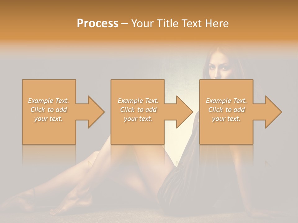 Beauty Legs Full Body Shot PowerPoint Template