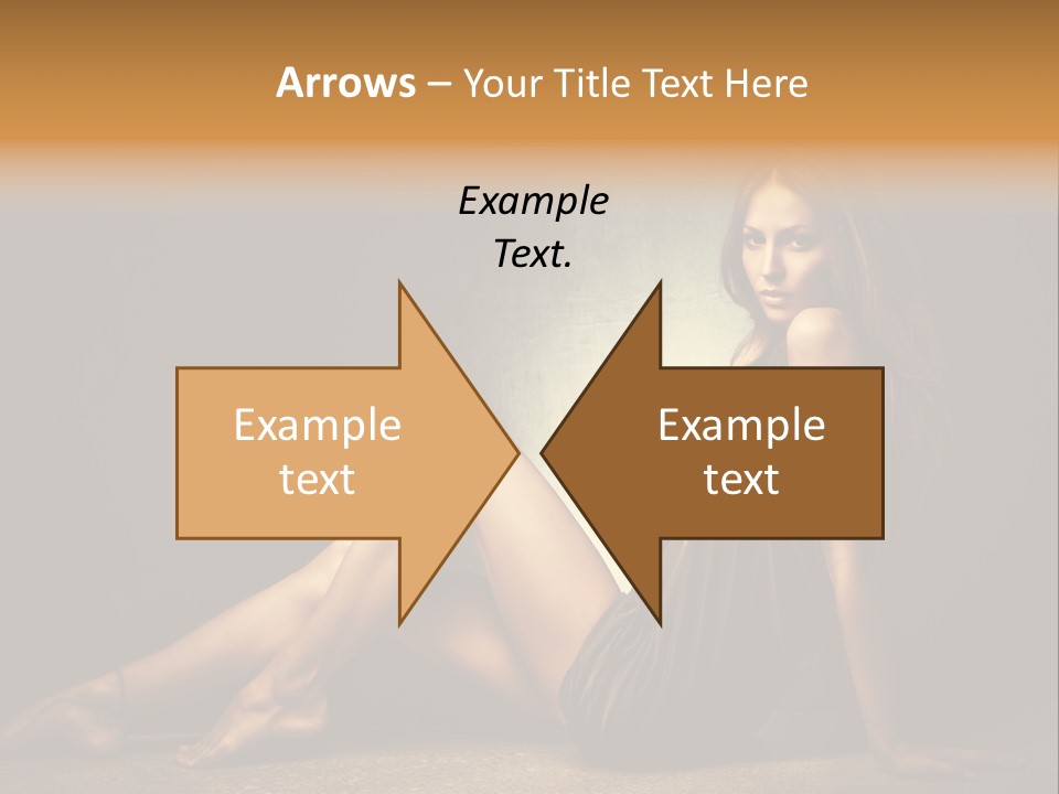 Beauty Legs Full Body Shot PowerPoint Template