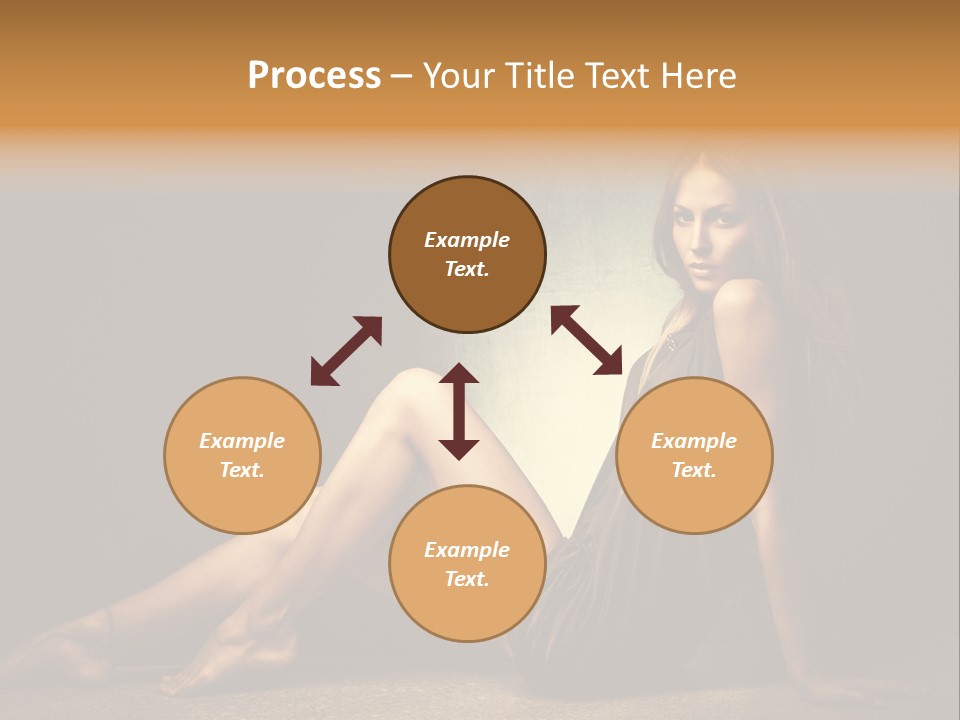 Beauty Legs Full Body Shot PowerPoint Template