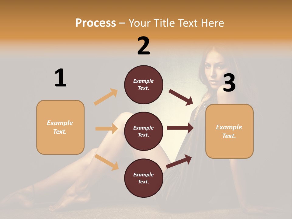 Beauty Legs Full Body Shot PowerPoint Template