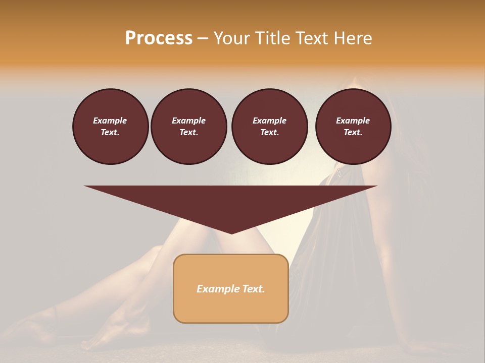 Beauty Legs Full Body Shot PowerPoint Template