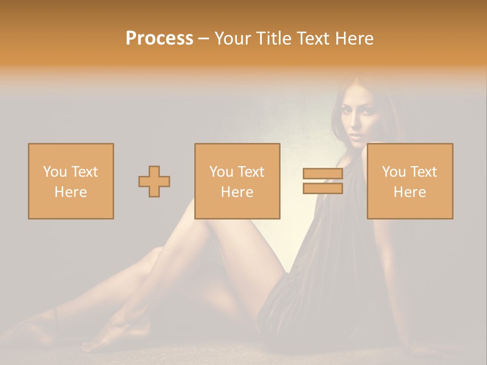 Beauty Legs Full Body Shot PowerPoint Template