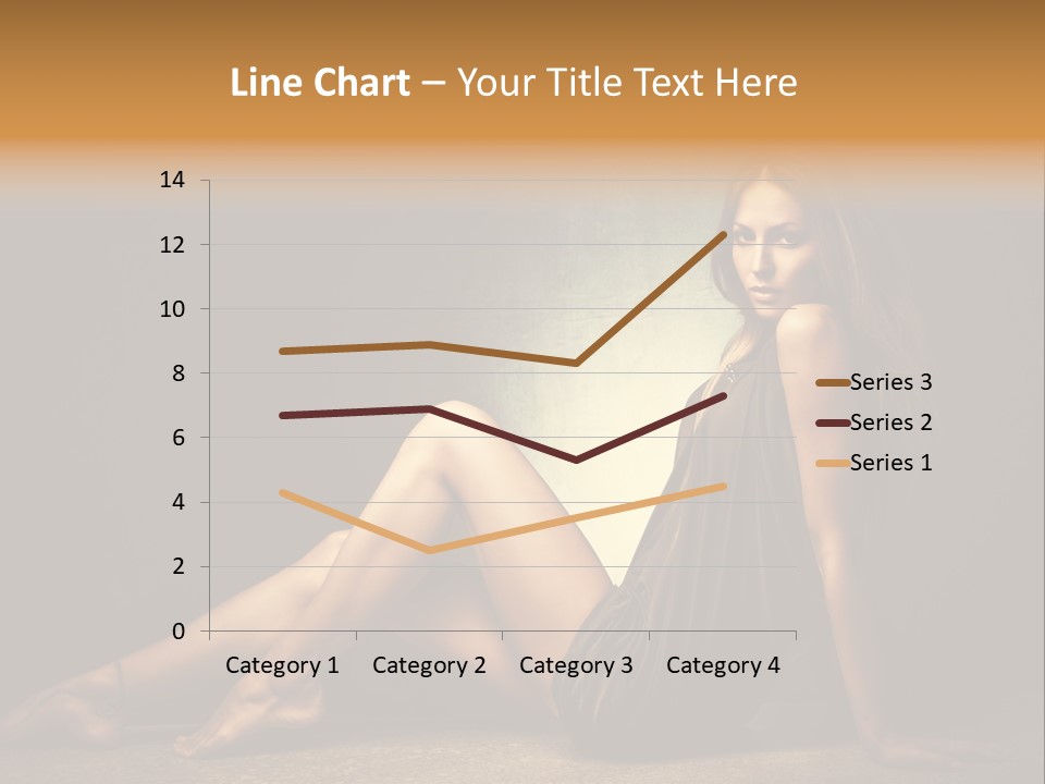 Beauty Legs Full Body Shot PowerPoint Template