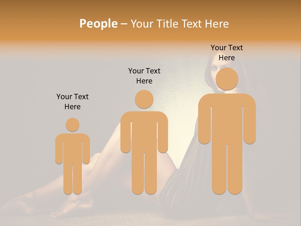 Beauty Legs Full Body Shot PowerPoint Template