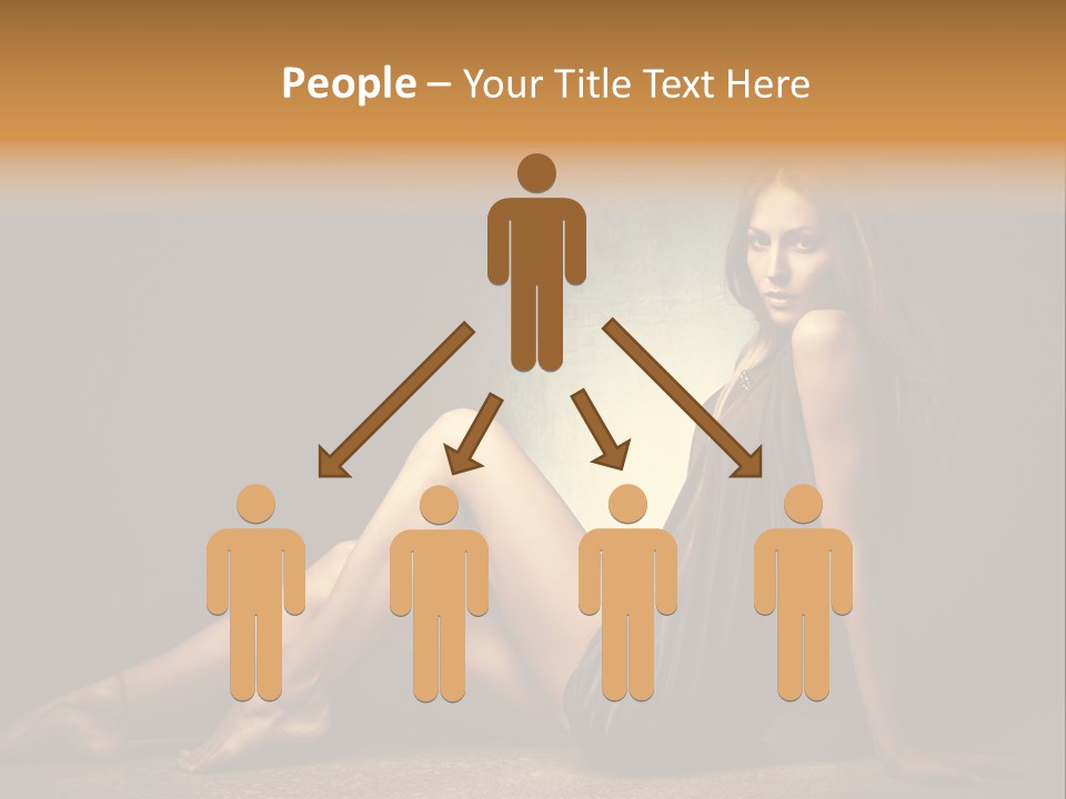 Beauty Legs Full Body Shot PowerPoint Template