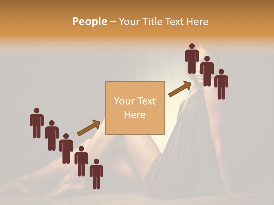 Beauty Legs Full Body Shot PowerPoint Template