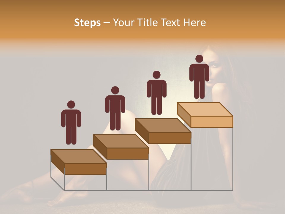 Beauty Legs Full Body Shot PowerPoint Template