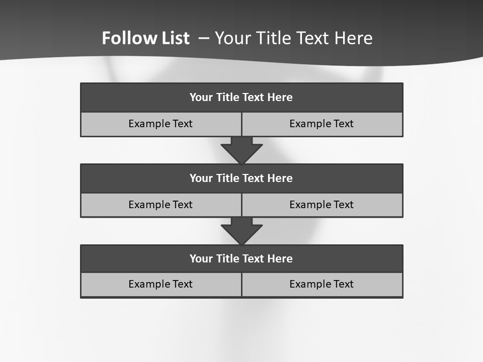 Mysterious Thumbs Sensual PowerPoint Template