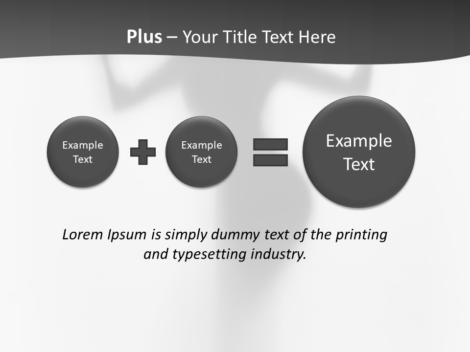 Mysterious Thumbs Sensual PowerPoint Template