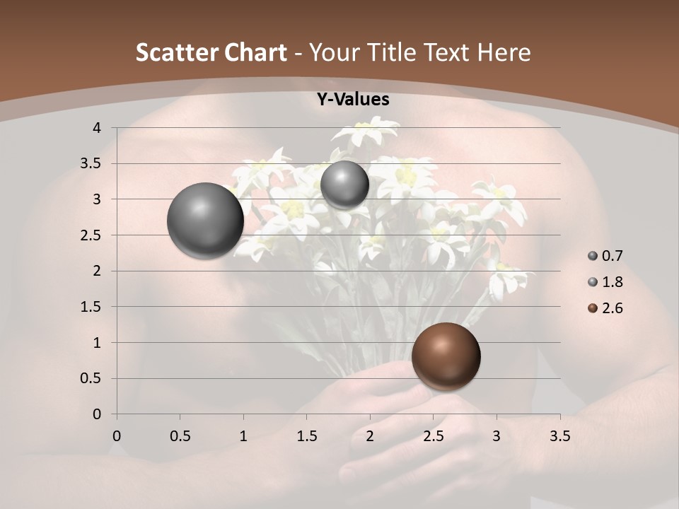Valentines Bouquet Bare PowerPoint Template
