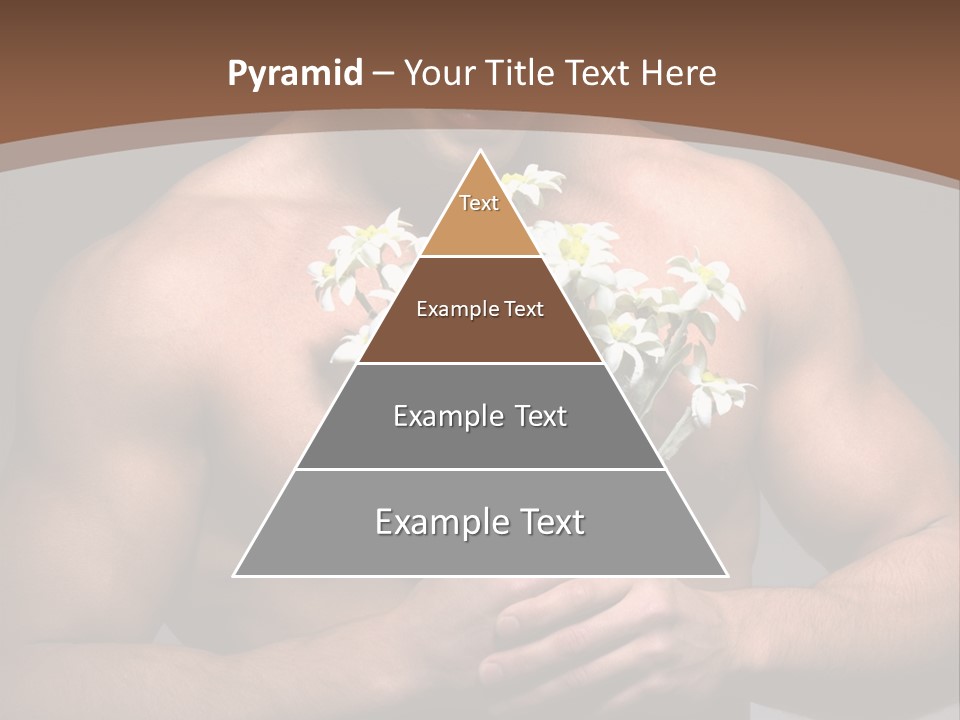 Valentines Bouquet Bare PowerPoint Template