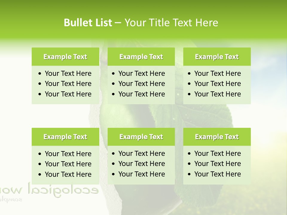 Li Ten Figure Corporation PowerPoint Template