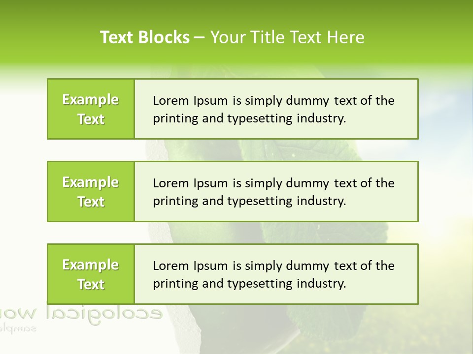 Li Ten Figure Corporation PowerPoint Template