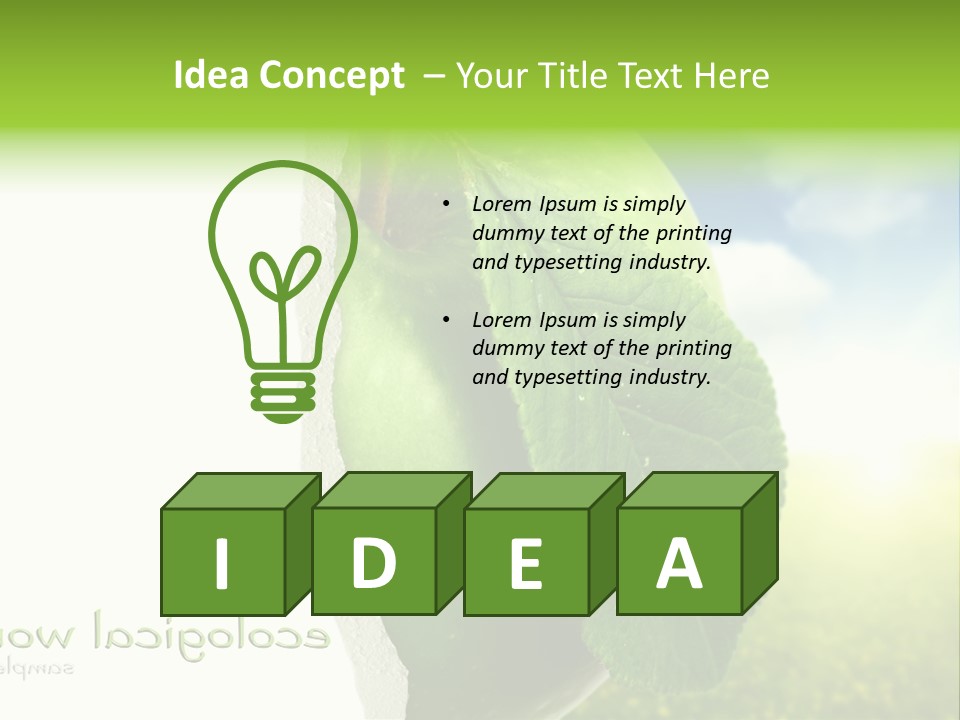 Li Ten Figure Corporation PowerPoint Template