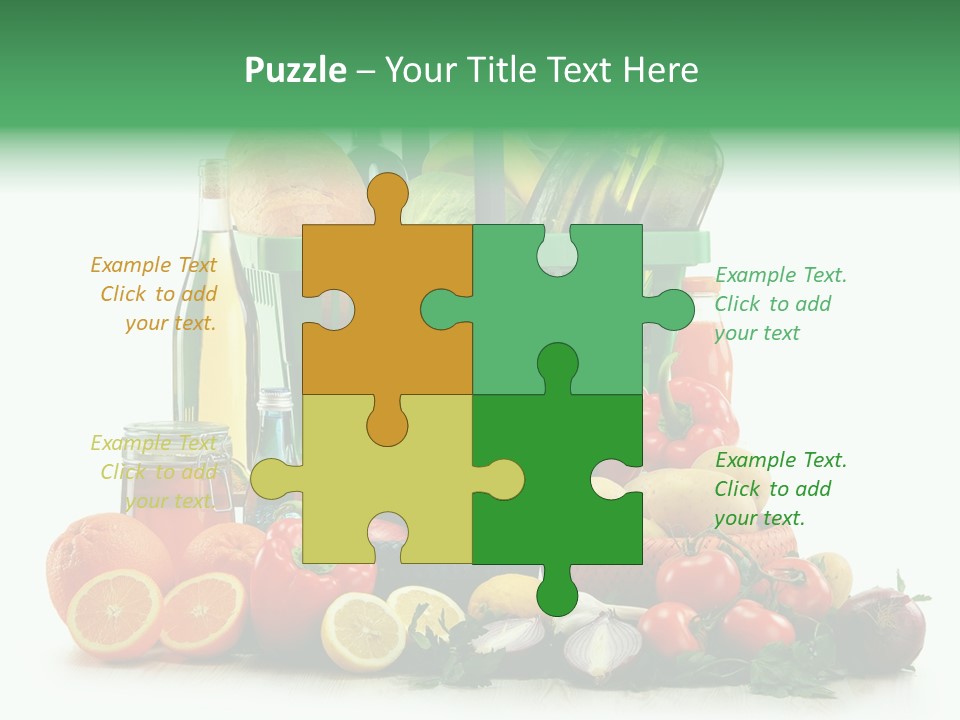 Raw Organic Potato PowerPoint Template