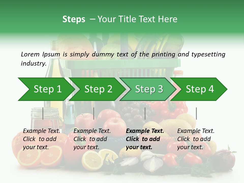 Raw Organic Potato PowerPoint Template