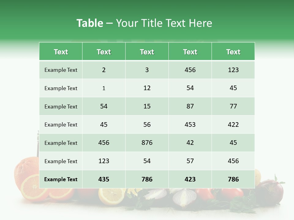 Raw Organic Potato PowerPoint Template