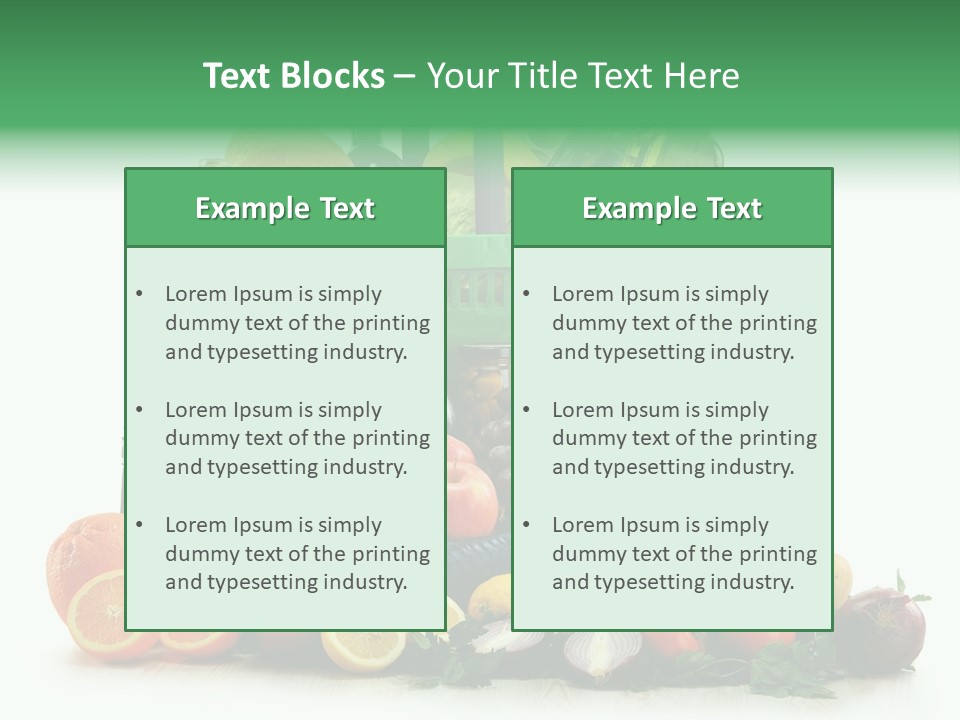 Raw Organic Potato PowerPoint Template