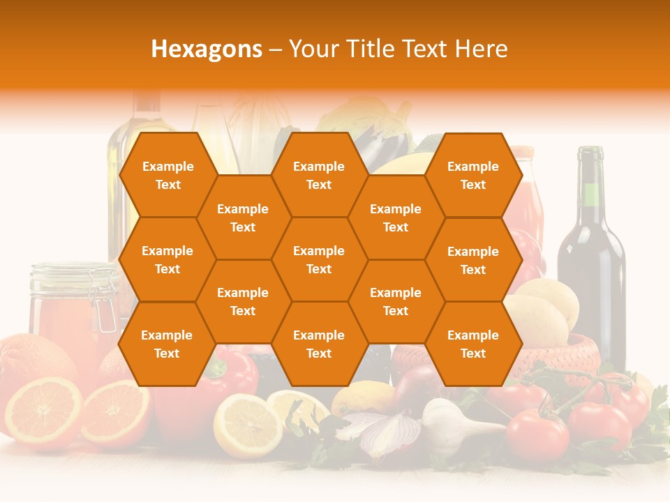 Fresh Variety Banana PowerPoint Template