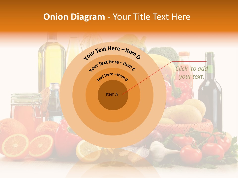 Fresh Variety Banana PowerPoint Template