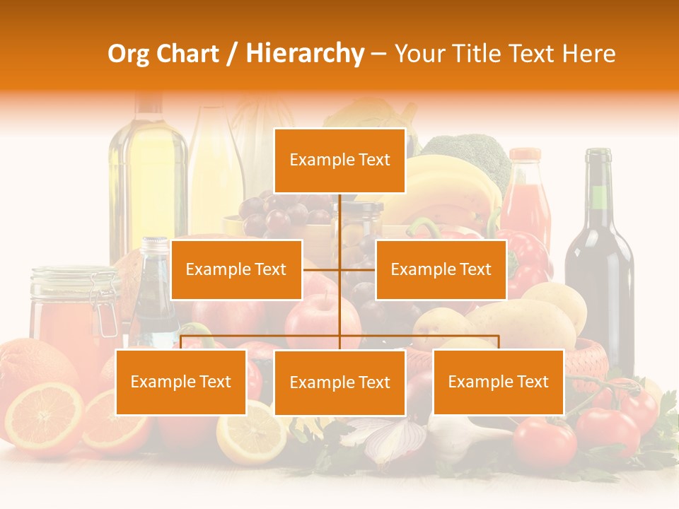 Fresh Variety Banana PowerPoint Template