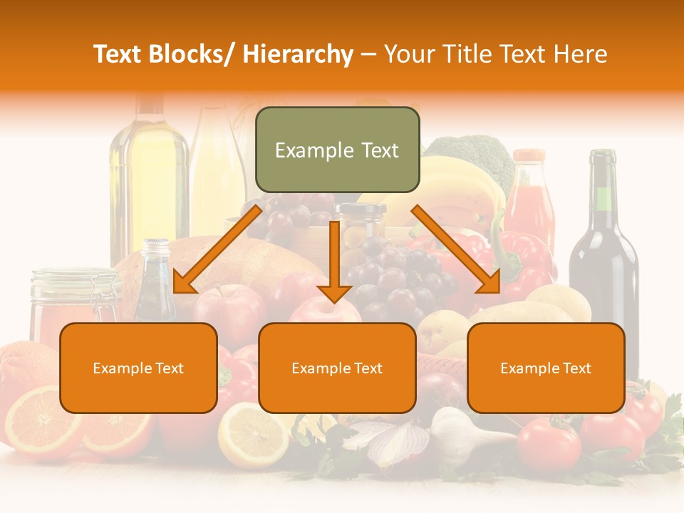 Fresh Variety Banana PowerPoint Template