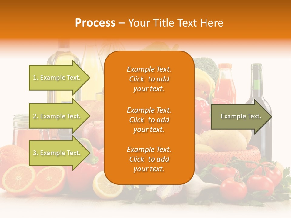 Fresh Variety Banana PowerPoint Template