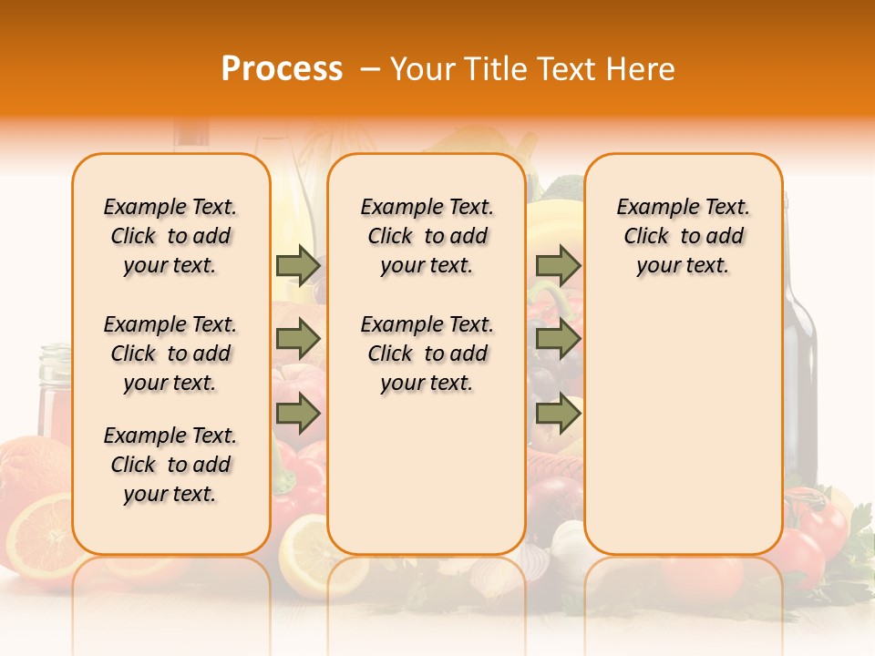 Fresh Variety Banana PowerPoint Template