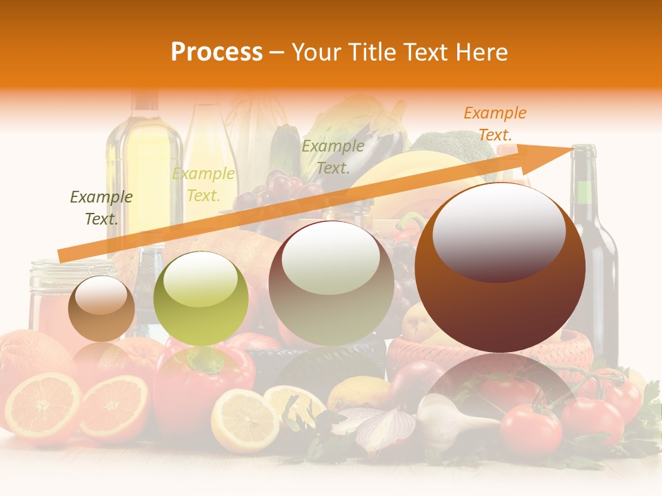 Fresh Variety Banana PowerPoint Template