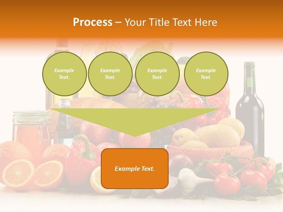 Fresh Variety Banana PowerPoint Template