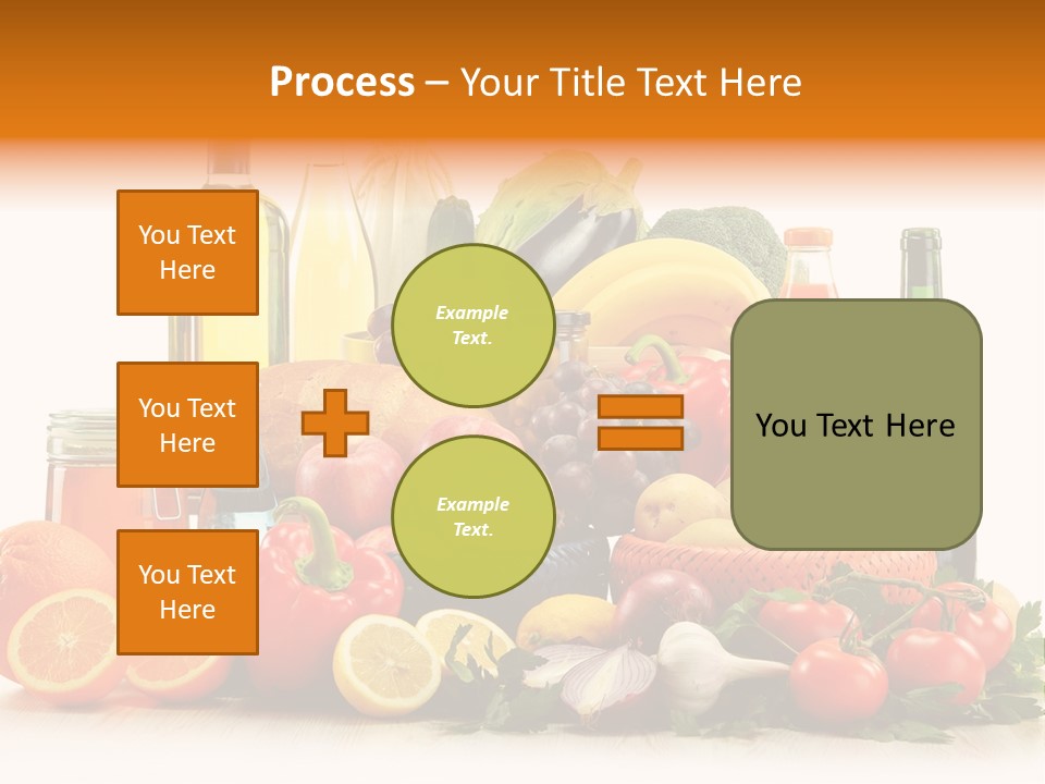 Fresh Variety Banana PowerPoint Template