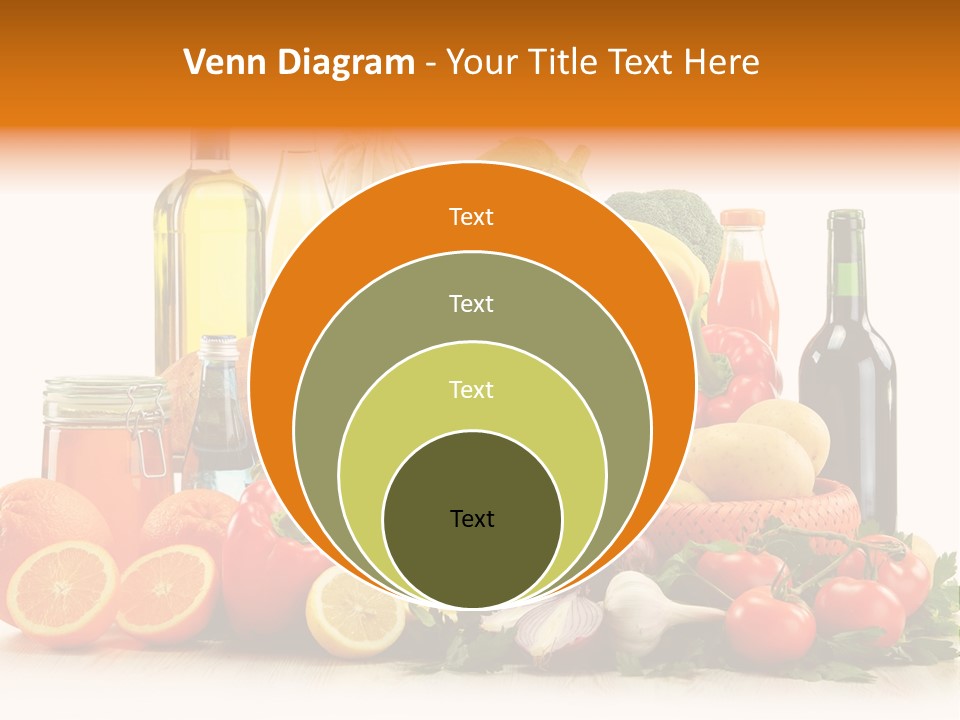 Fresh Variety Banana PowerPoint Template