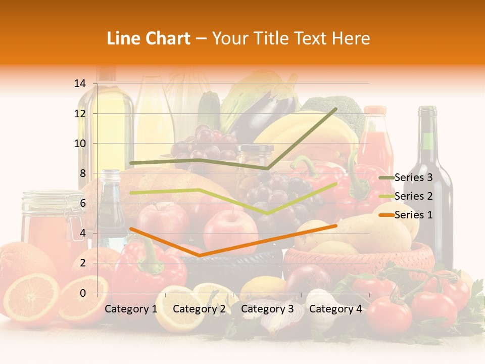 Fresh Variety Banana PowerPoint Template