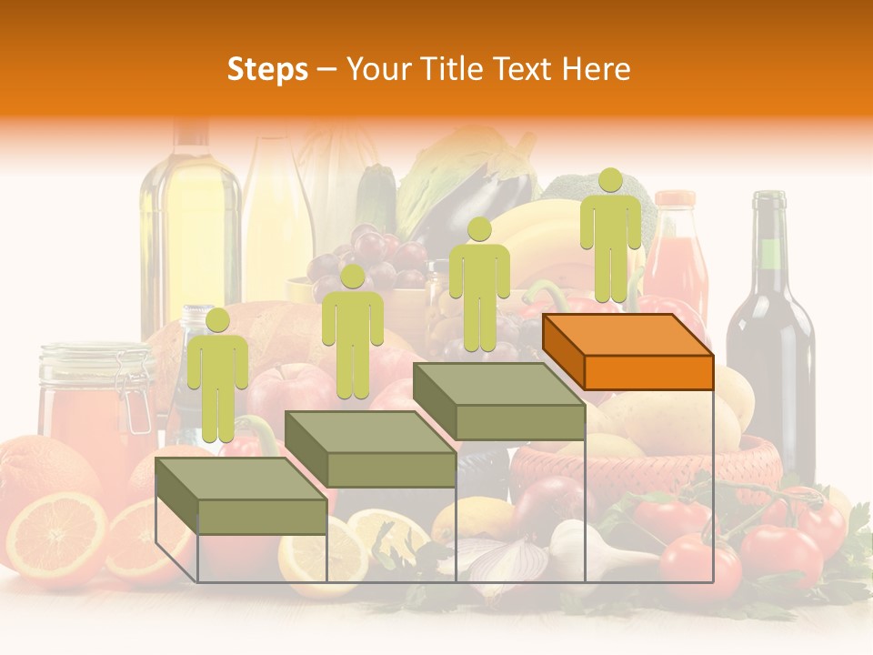 Fresh Variety Banana PowerPoint Template