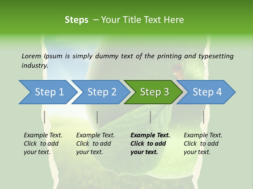 Office Writing Per On PowerPoint Template