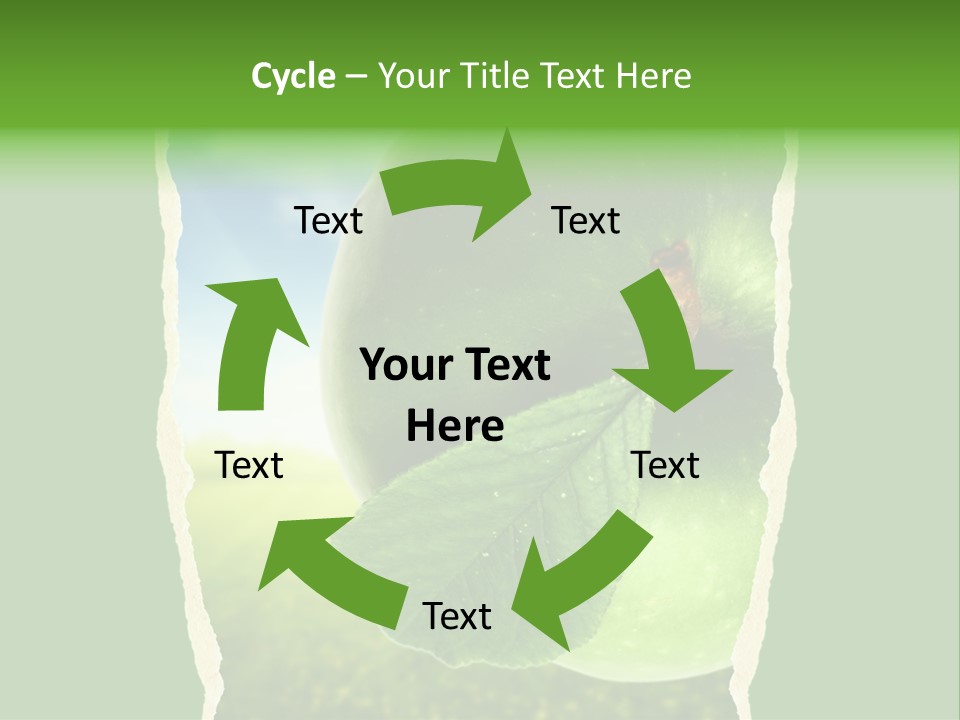 Office Writing Per On PowerPoint Template