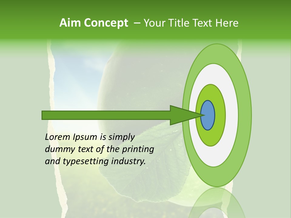 Office Writing Per On PowerPoint Template