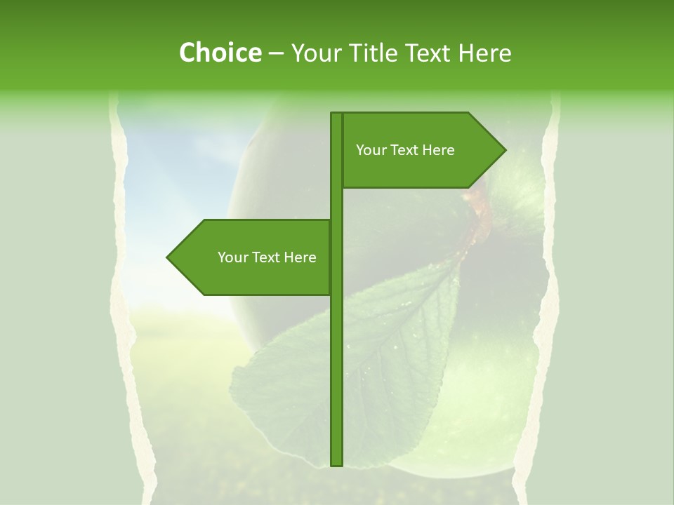 Office Writing Per On PowerPoint Template